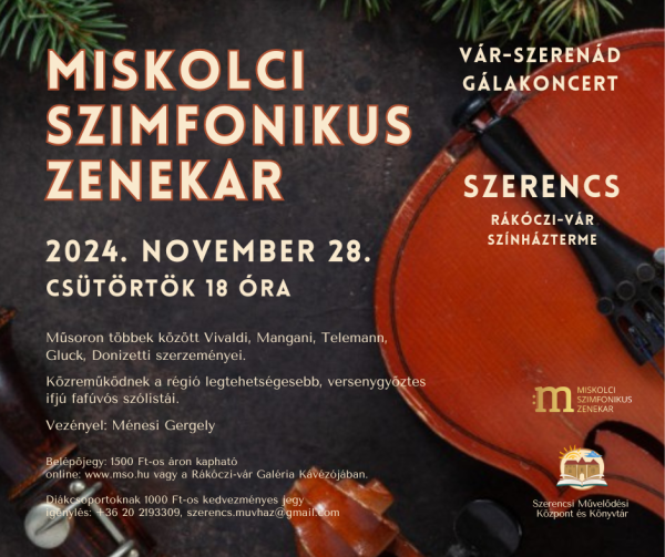 Miskolci Szimfonikus Zenekar gálakoncert