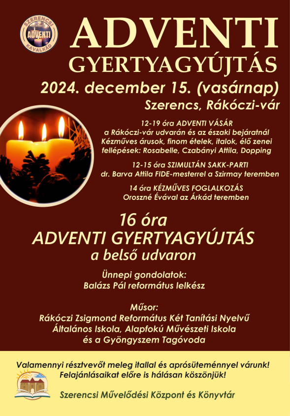 Adventi gyertyagyújtás