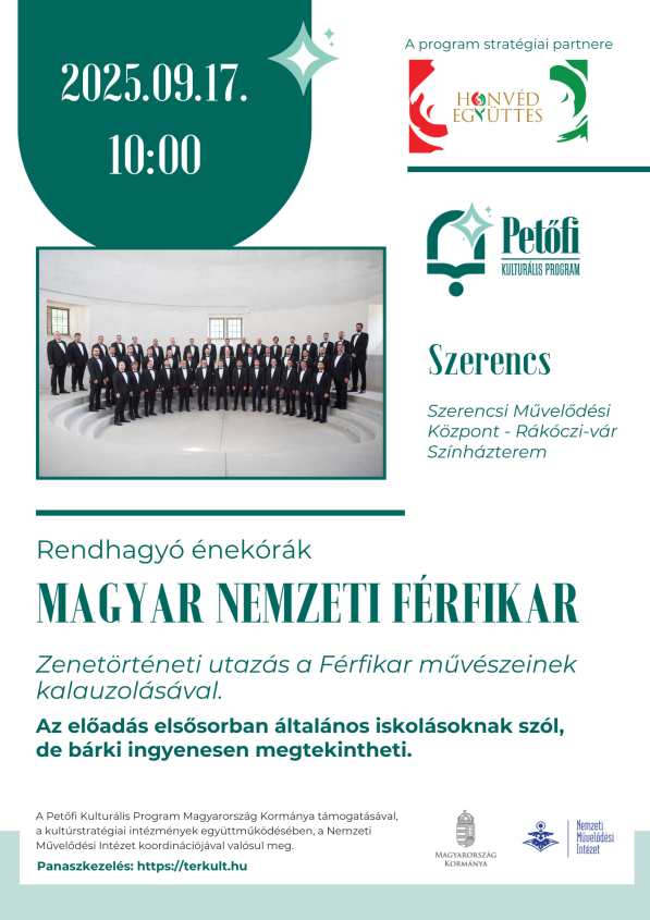 Rendhagyó énekóra - Magyar Nemzeti Férfikar