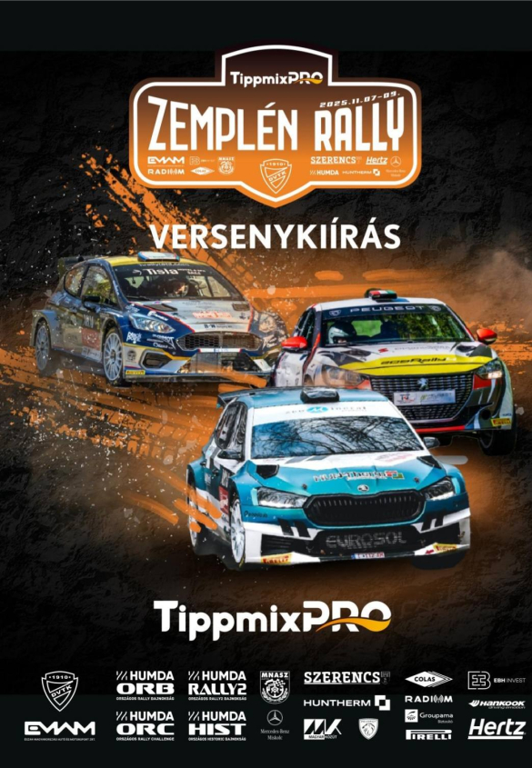 II. TippmixPRO Zemplén Rally