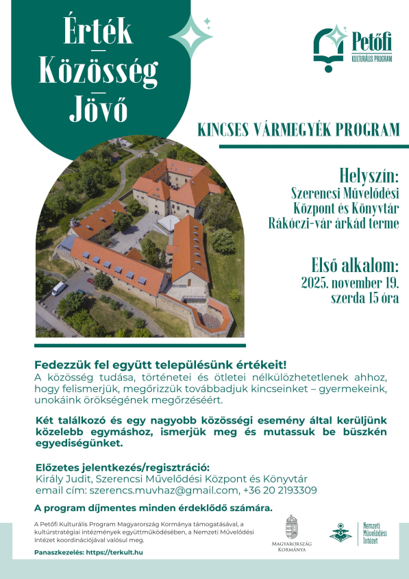 Kincses vármegyék program