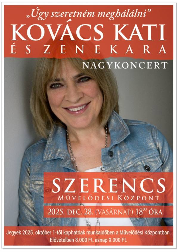 Kovács Kati és zenekara - élő koncert