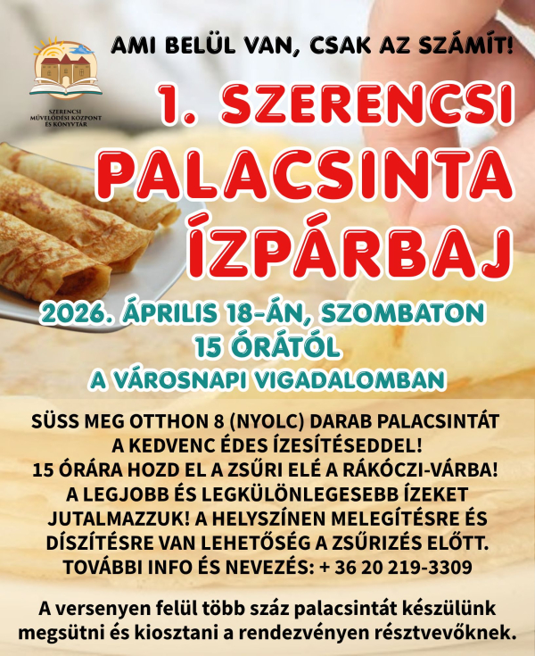 1. Szerencsi Palacsinta Ízpárbaj
