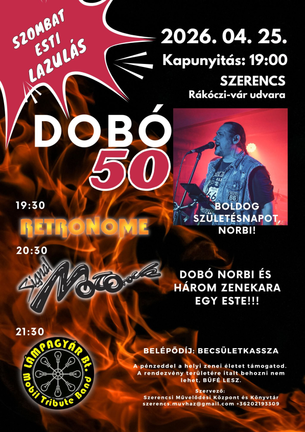 Dobó 50 - blues koncertek
