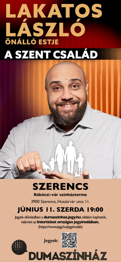 Dumaszínház: Lakatos László önálló est