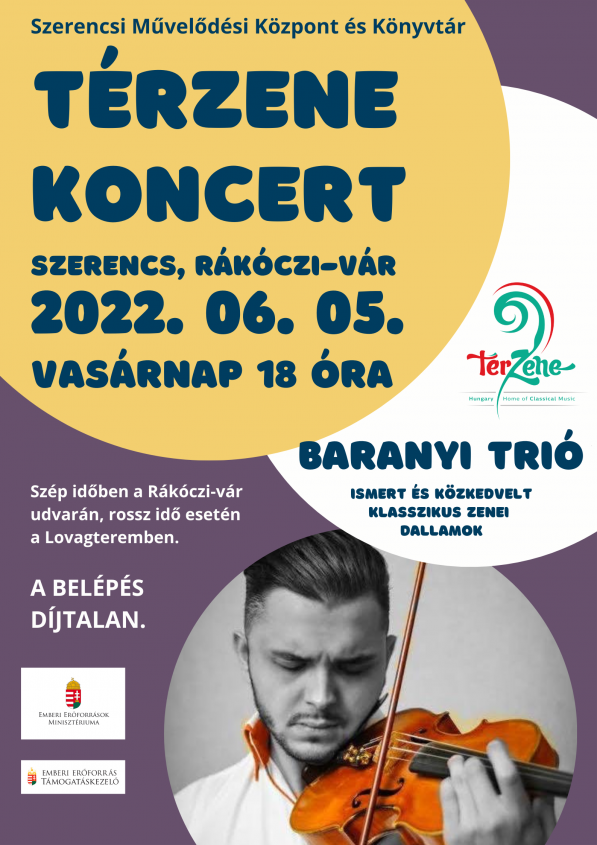 Baranyi Trió - Térzene koncert