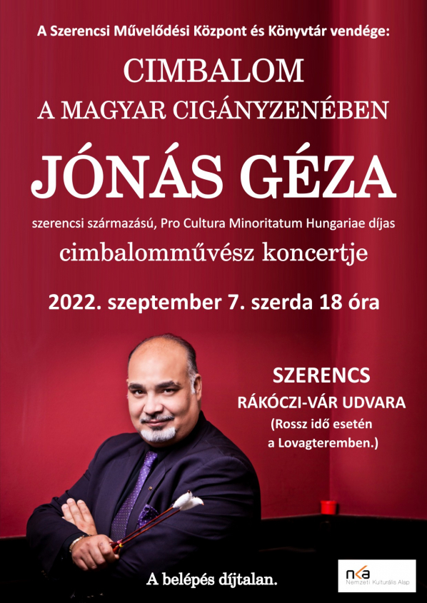 Jónás Géza - Cimbalomművész koncertje