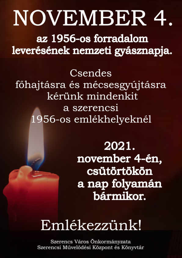 Nemzeti Gyásznap - 2021. november 4.