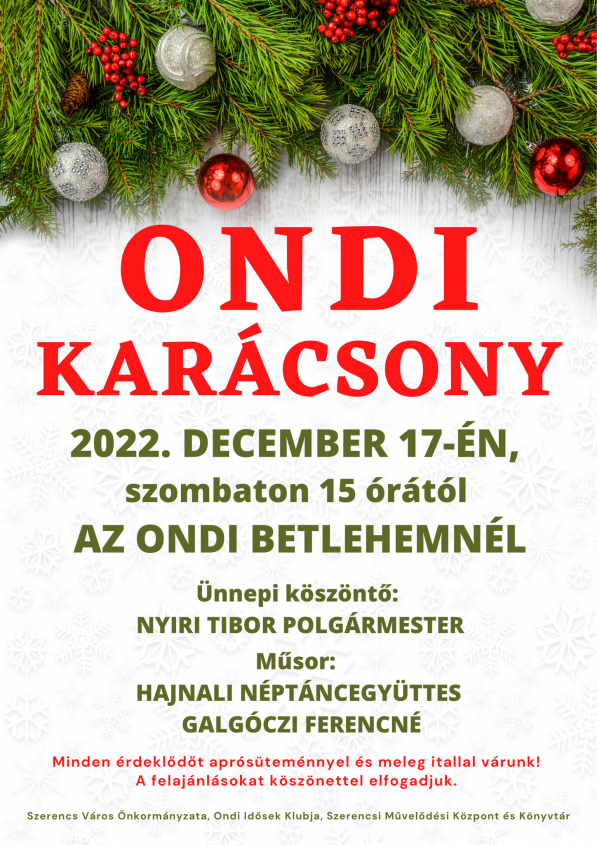 Ondi Karácsony - 2022