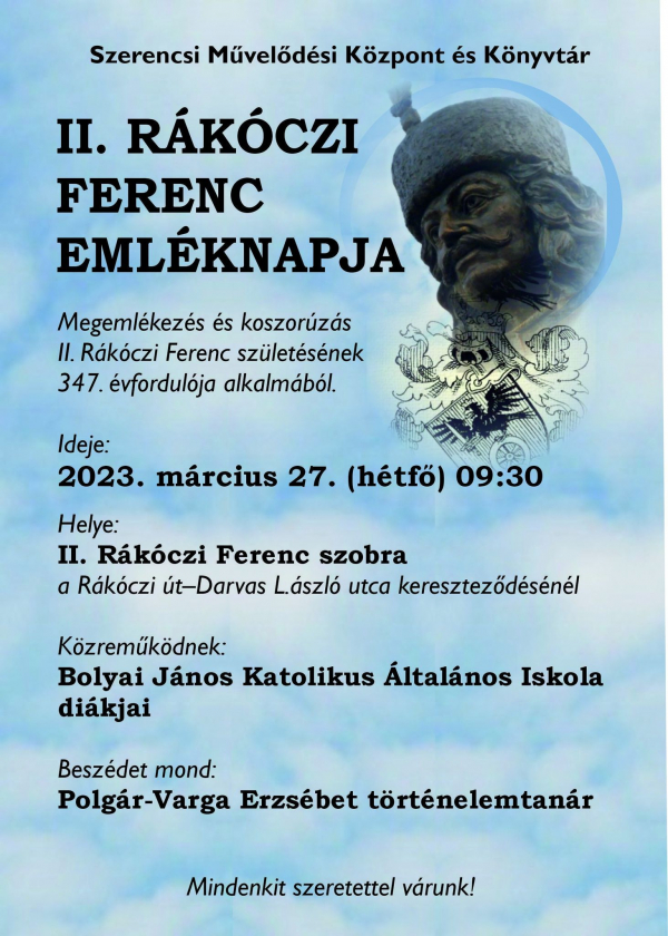 II. Rákóczi Ferenc emléknapja