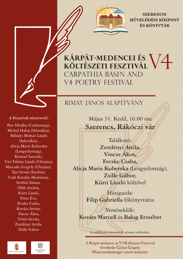 Kárpát-Medencei és V4 költészeti fesztivál