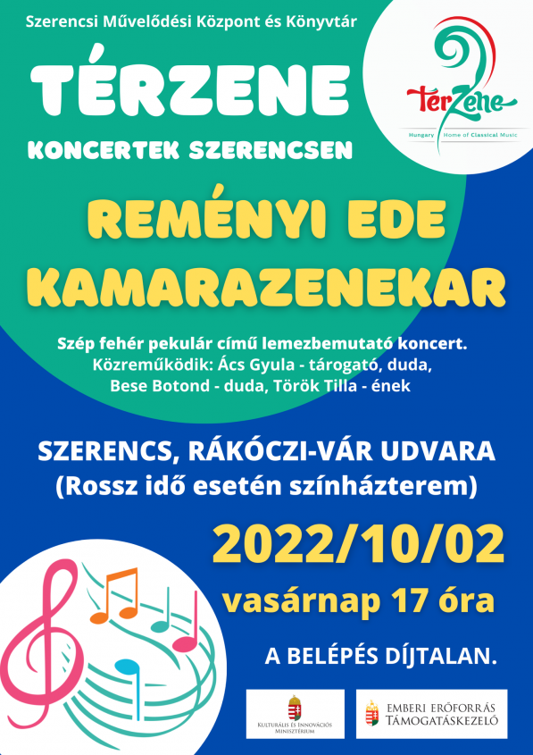 Reményi Ede Kamarazenekar - Térzene koncert