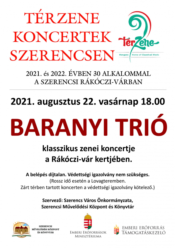 Baranyi Trió - Térzene koncert