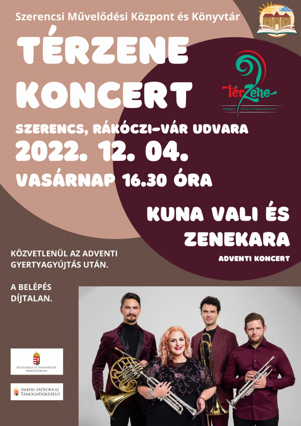 Térzene koncert - Kuna Vali és zenekara